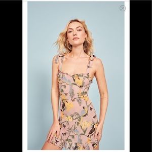 Christine Ruffle Detail Minidress